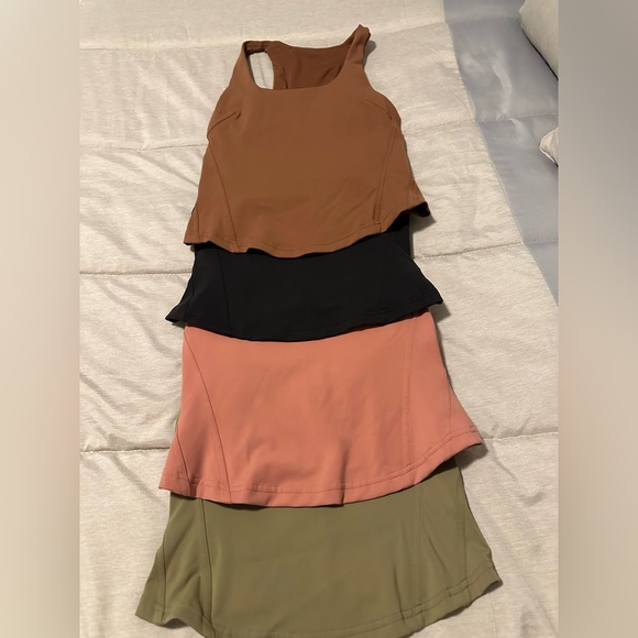 lululemon athletica Invigorate Tank Tops - Brown, Black, Pink, Green - Picture 1 of 3